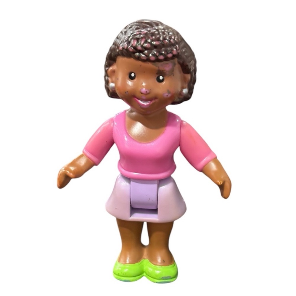 Fisher Price My First Dollhouse African American Mom Dollhouse Figure